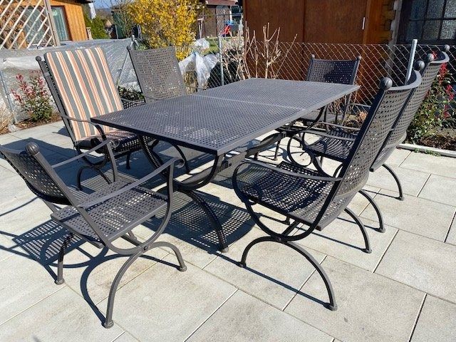 Gartentisch ausziehbar mit 8 Stühlen Kaufen auf Ricardo