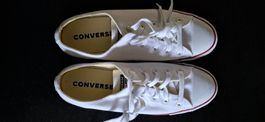 Baskets blanches converse all stars, taille 40