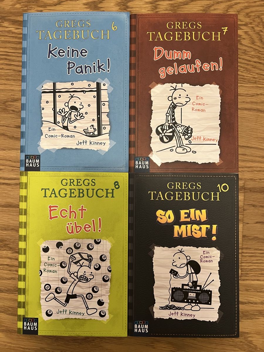 Livres: Gregs Tagebuch 6, 7, 8 und 10 – D'occasion à Küsnacht ZH par dps_mc9z 1