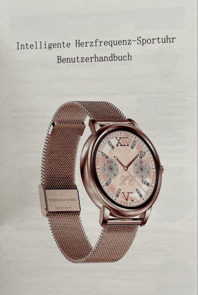 Smartwatch: Smartwatch Damen mit Herzfrequenzfunktion neu – Nuovo (secondo la descrizione) da Steffisburg venduto da santra 3