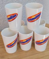 7x Vintage Ovomaltine Trinkbecher Ornamin 70er Jahre 