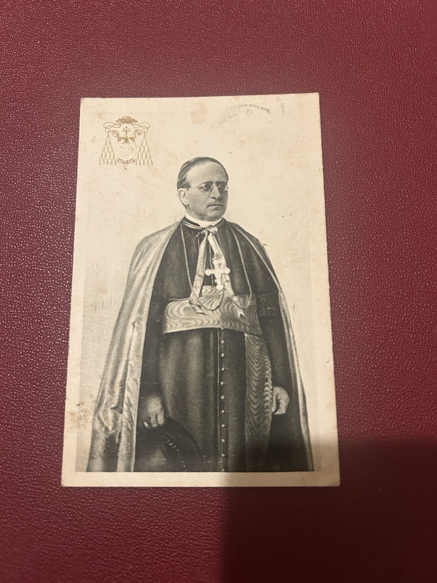Ansichtskarten: Pio XI, Achille Ratti 1921 – Gebraucht aus Breganzona von Milesbo