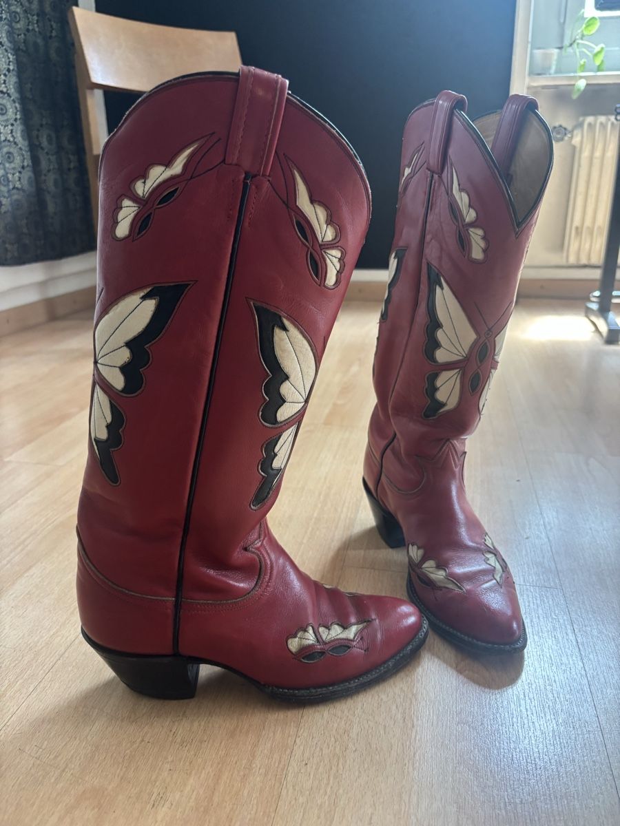 Sancho Abarca Scarpe da uomo: Tony Lama cowboy boots t38 – Usato da Glion venduto da carolineMV 2