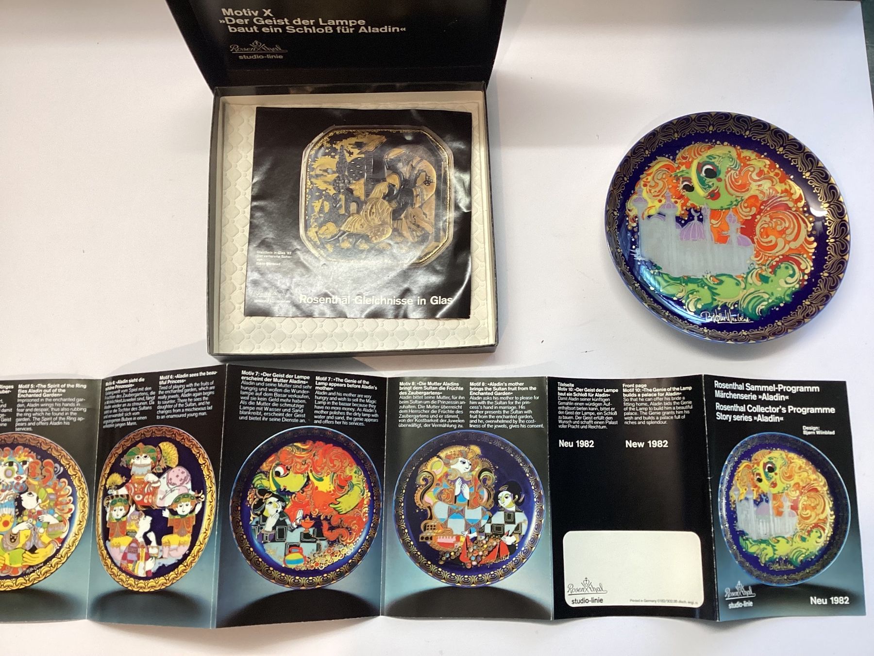 Rosenthal Assiettes: Teller WIINBLAD ROSENTHAL Sammel-Teller mit Box – D'occasion à Eglisau par mar_5rn2 2