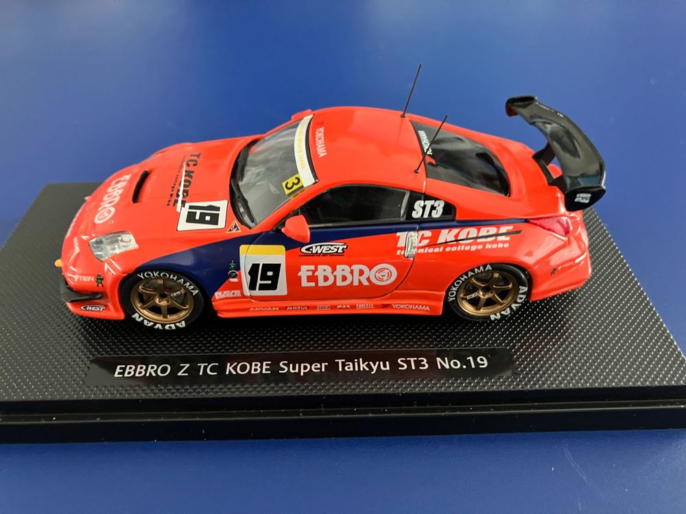 Nissan 350Z Super Taikyu 2005 - Ebbro 1/43 (Neuf, Monté Métal)