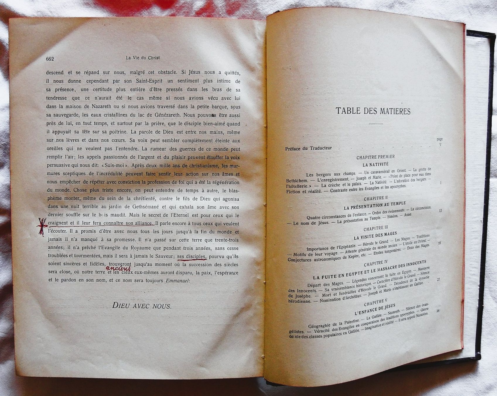 Libri: Antikes Buch: "La Vie du Christ" – Usato da Niederried b. Kallnach venduto da hanatim 5