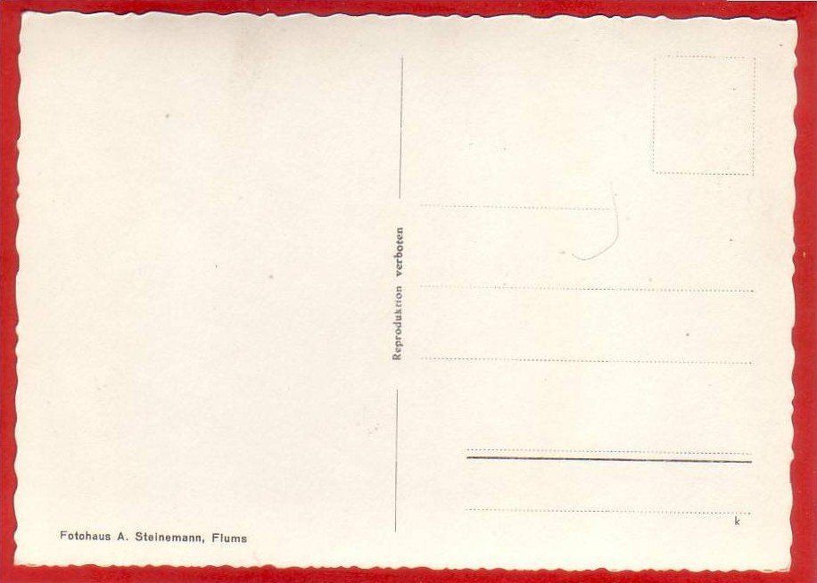 Cartoline postali: FLUMSERBERG, GROSSFORMAT – Usato da Grüningen venduto da Kartenlaube 1
