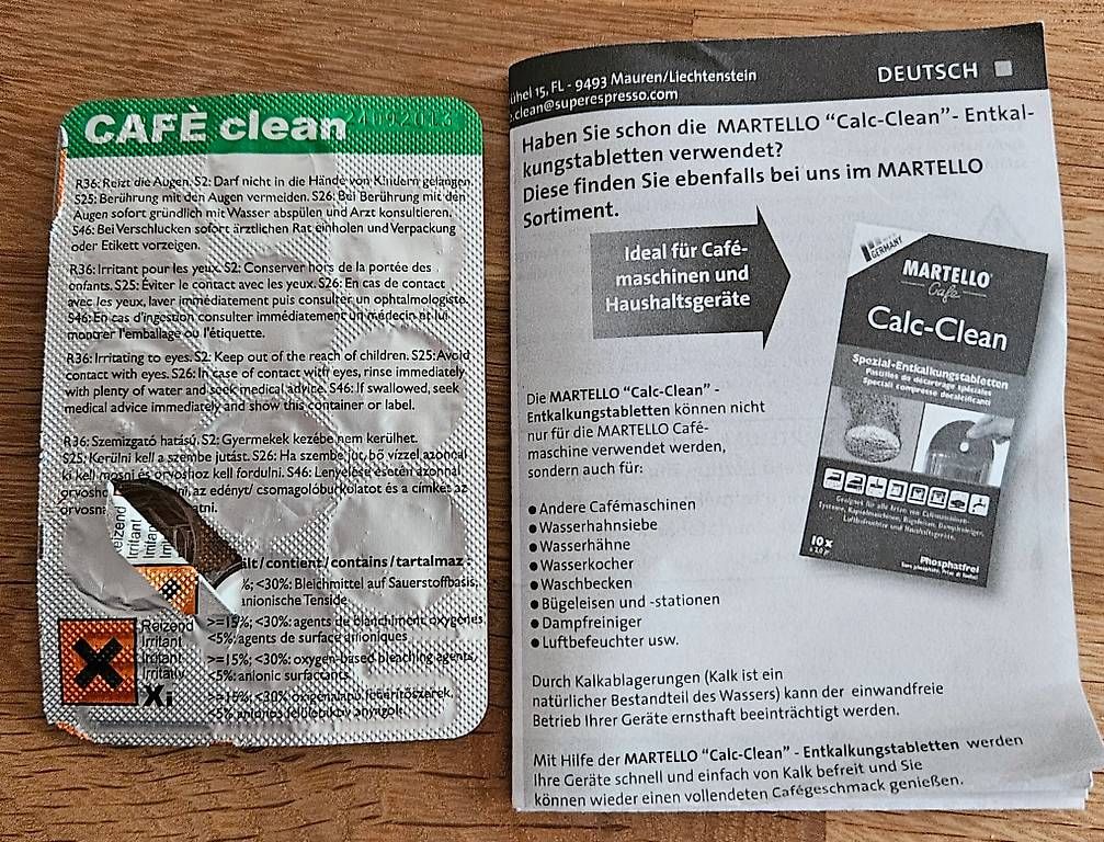 Macchine per caffè & Macchine per espresso: Kaffeemaschinen Reinigungstabletten – Usato da Rudolfstetten venduto da sho_6z79 1