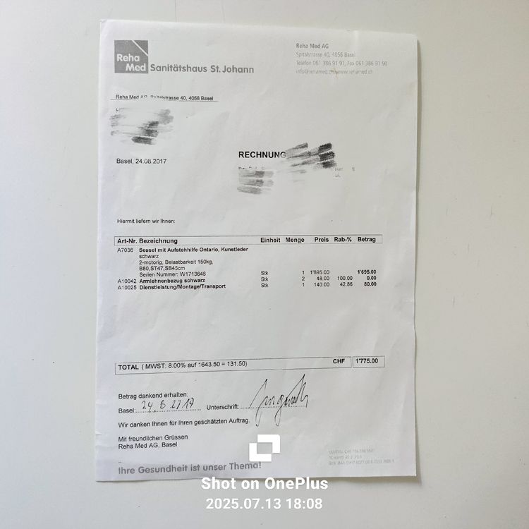 Sessel: Relax Sessel mit Aufstehfunktion, Leder, neuwertig! – Gebraucht aus Oberwil BL von Jaris68 4