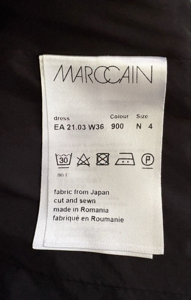 Marc Cain Kleider: Schwarzes Kleid von MARCCAIN, Gr. 40/N4 – Gebraucht aus Staffelbach von rc-larossa 3
