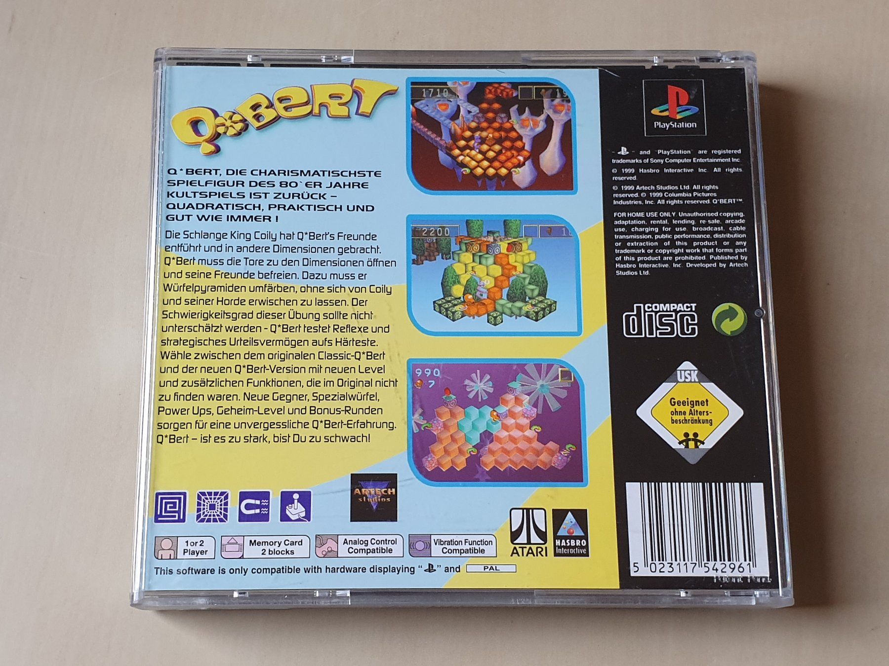 Sony Jeux: Q Bert – D'occasion à Stansstad par collectorsshop 1