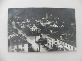 Echtphoto Karte Wallenstadt Walenstadt SG bei Postgebäude