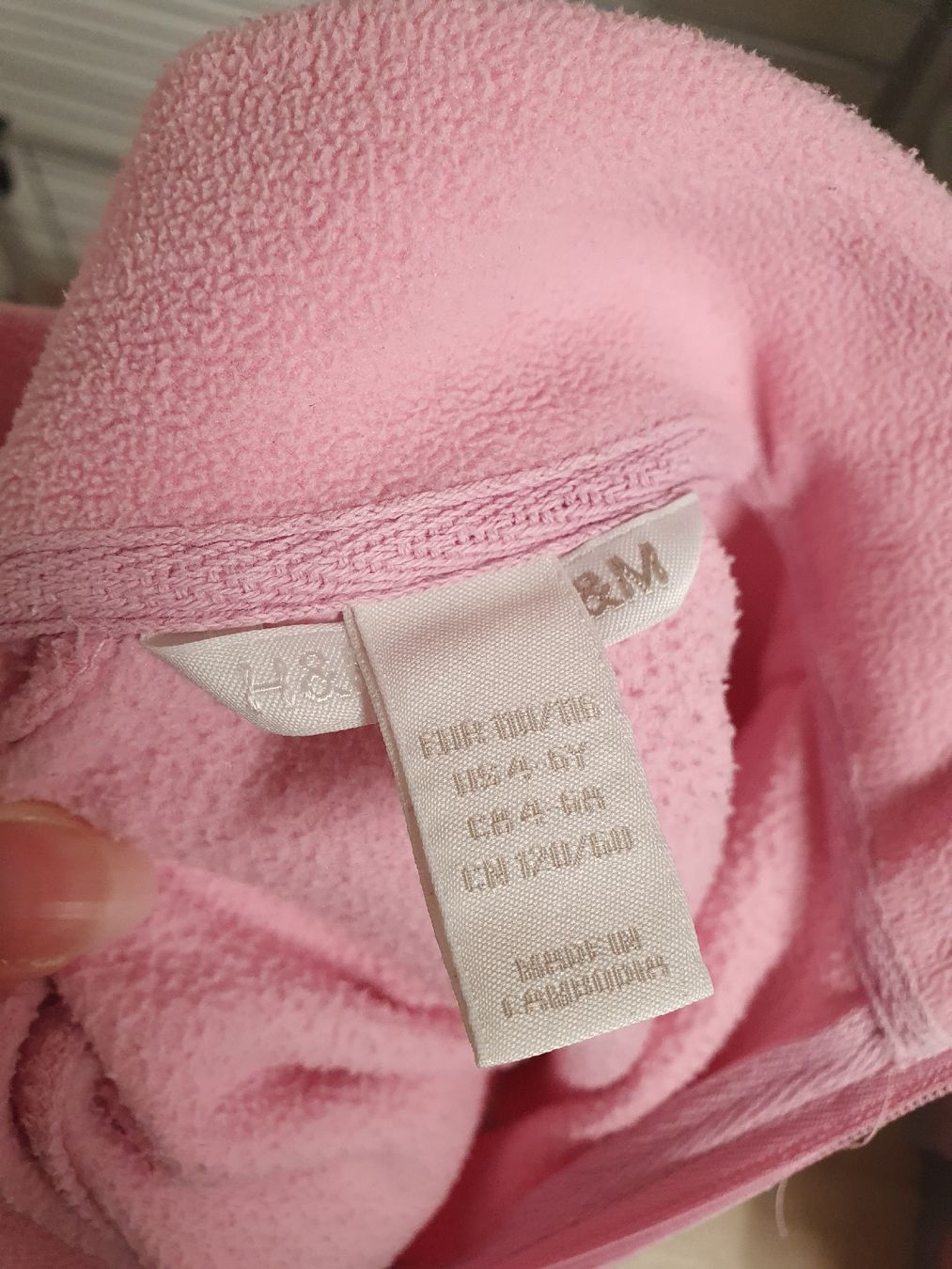 H&M Giacche & Cappotti: Fleecejacke h&m 110/116 – Usato da Niederönz venduto da STI88 1