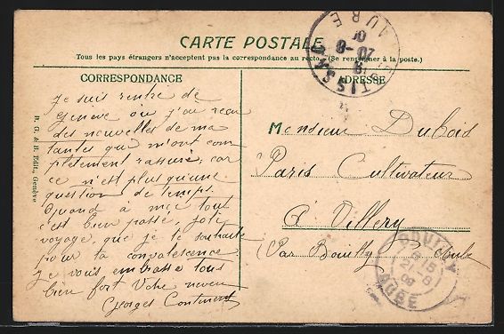Cartoline postali: AK Genève, L'arrivèe du Winkelried – Usato da Berlin venduto da bartko-reher 1