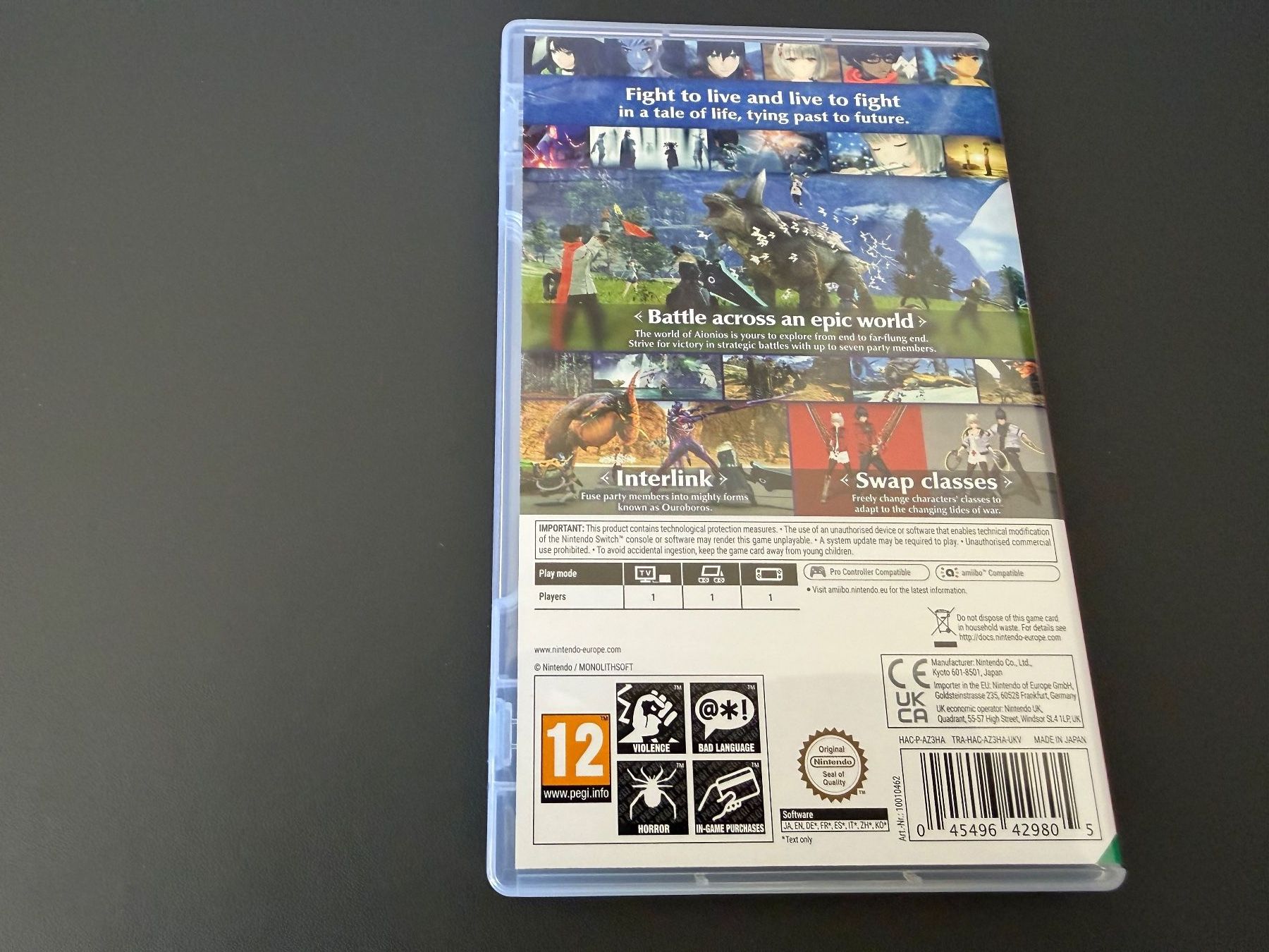 Giochi: Jeu Nintendo Switch Xenoblade Chronicles 3 – Usato da La Tour-de-Peilz venduto da Torcat 2