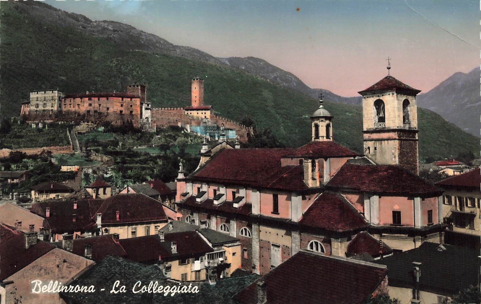 Cartoline postali: Bellinzona TI – Usato da Biasca venduto da Blenio71