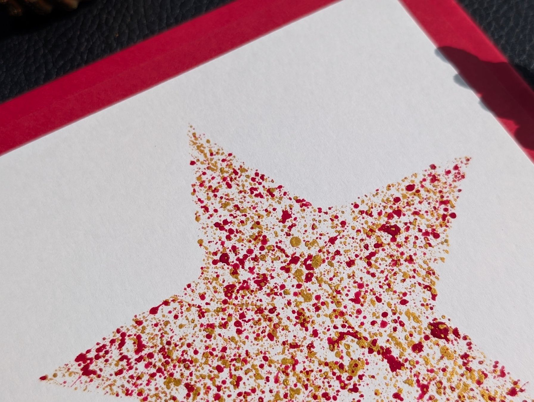 Cartoline: Handgemachte Weihnachtskarte Set auf 2 – Nuovo e nell'imballaggio originale da Winterthur venduto da LaVieColor 3
