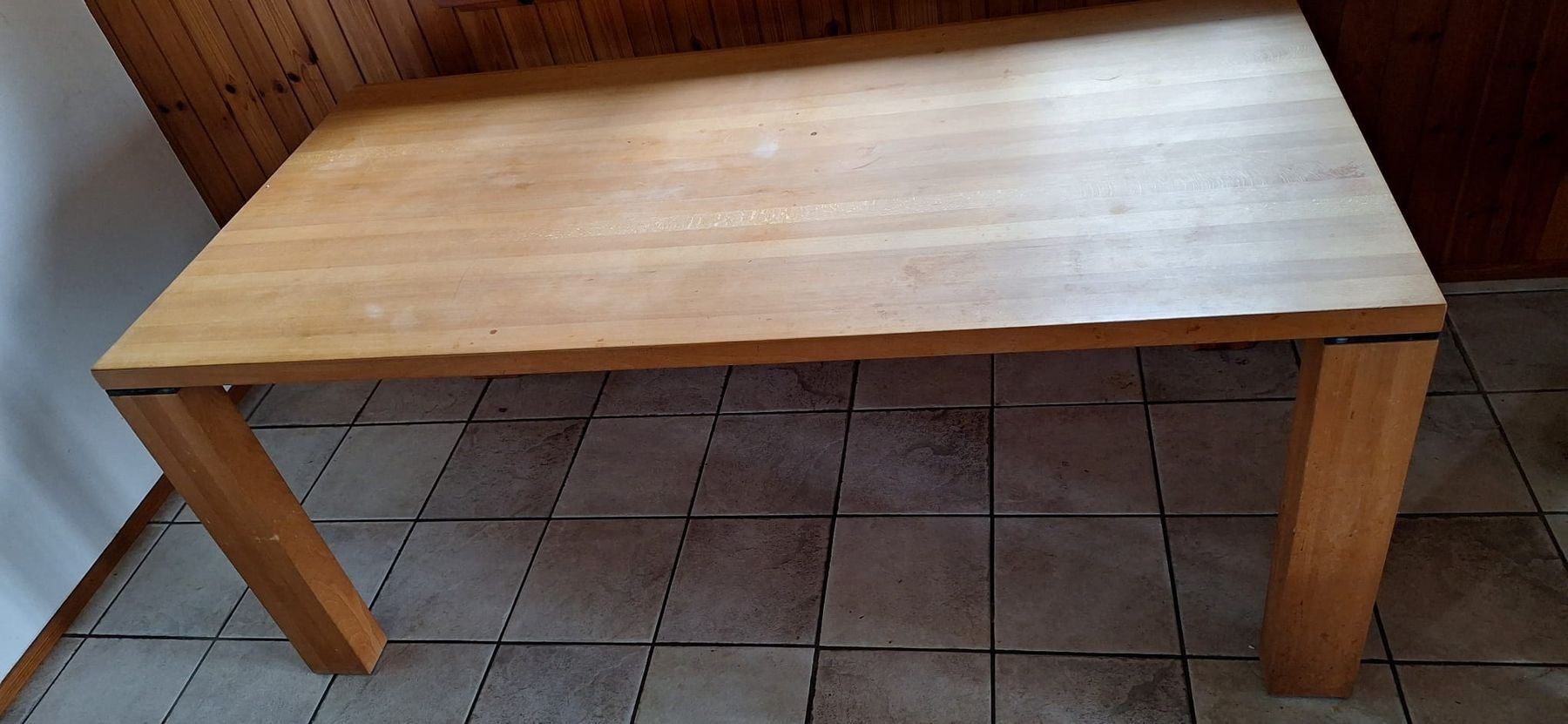 Tavoli: Holztisch massiv - Linth Möbel – Usato da Ebnat-Kappel venduto da TalaAndy