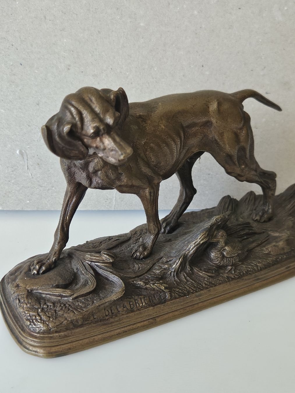 Statuette: Bronze Figur E.DELABRIERRE – Usato da Adlikon b.Regensdorf venduto da kuka02 1