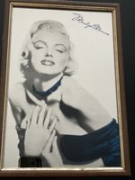 Vintage Spiegel mit Merilyn Monroe Portrait coole Wand Deko