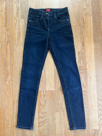Coole Mädchen-Slim-Jeans dunkelblau von S.Oliver