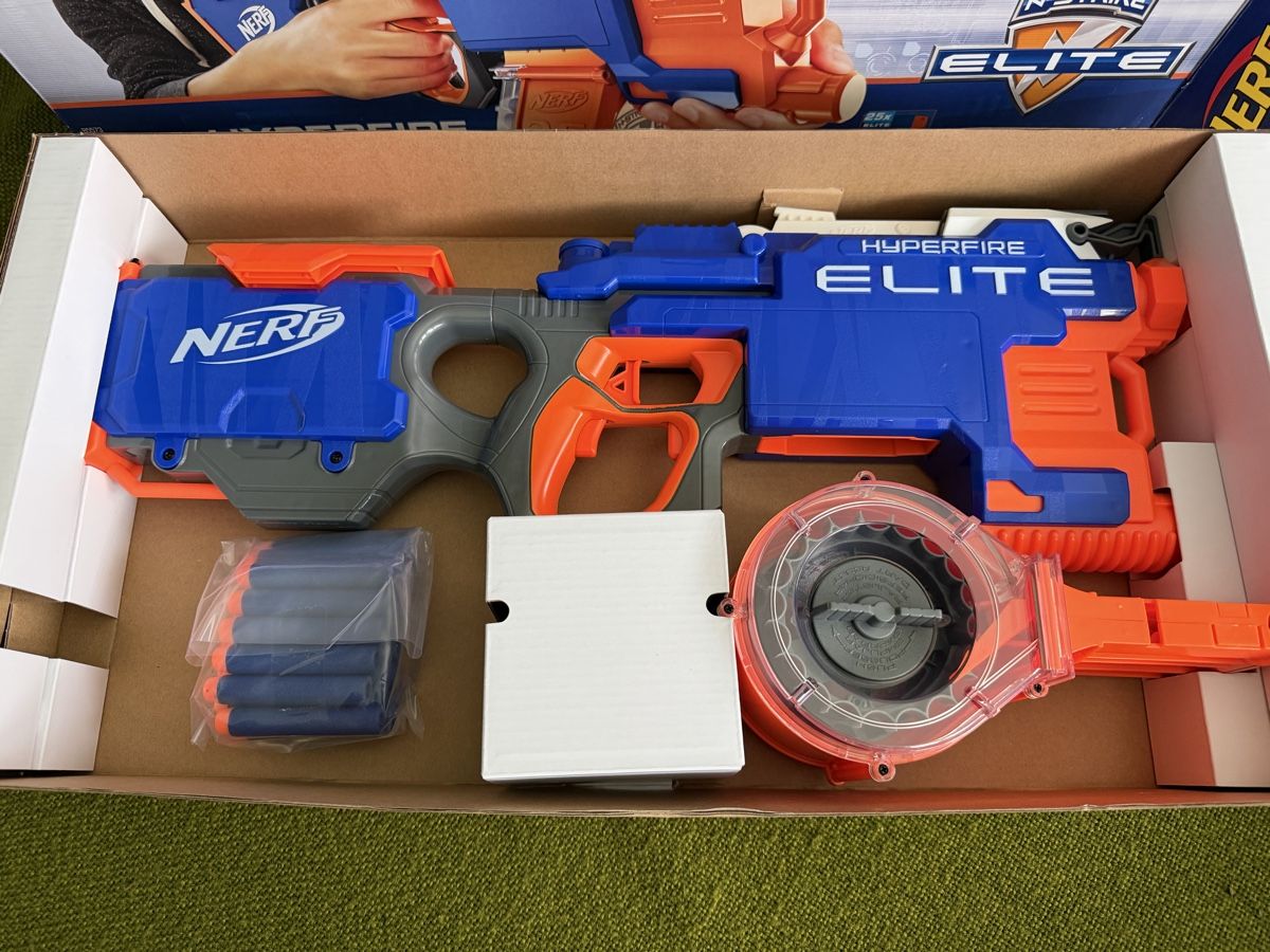 Nerf Jouets: Neue Nerf N-Strike Elite HyperFire  – Neuf avec emballage d'origine à Bettlach par Tradenet100 1