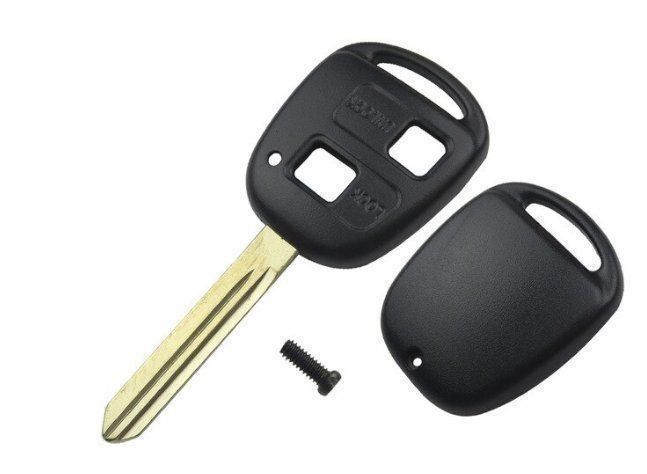 Schlüssel Rohling für Toyota 2 Knopf