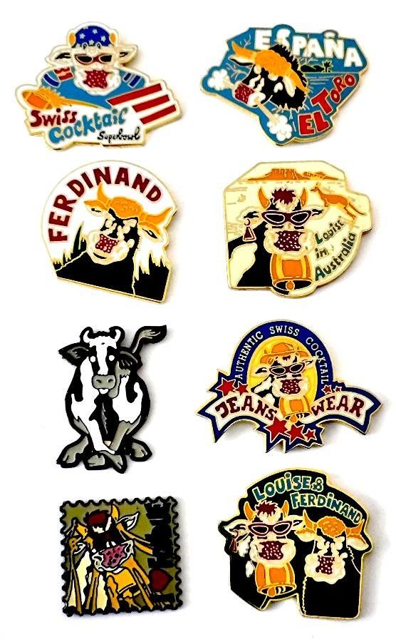 Placchette & Badge: 8 Kühe  Pins – Usato da Pfäffikon ZH venduto da Colacity
