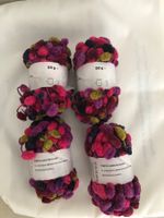 4x Pompon Wolle, Handstrickgarn, Basteln, Winterzeit!