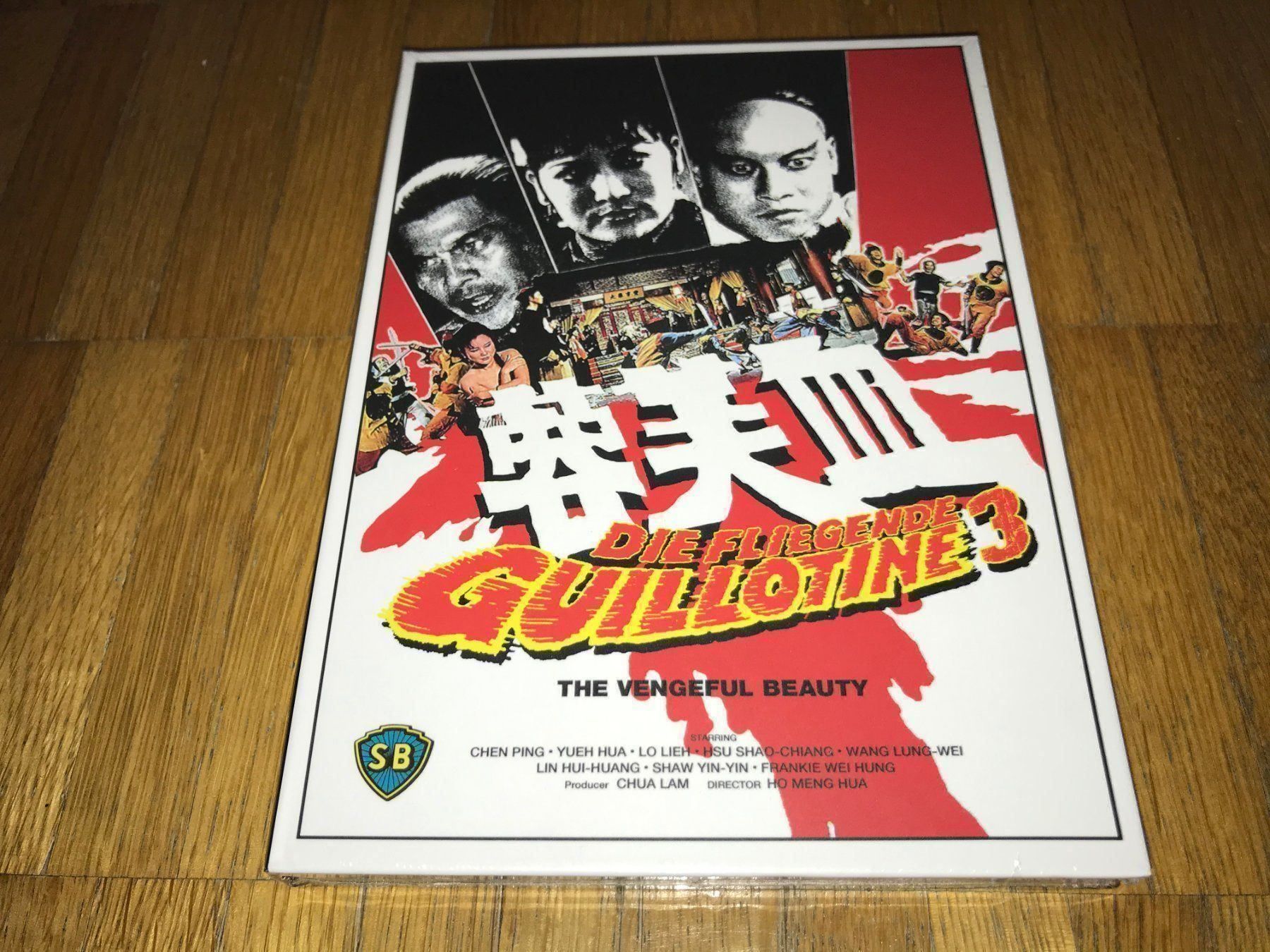 Tutti i DVDs: Die Fliegende Guillotine 3 - MEDIABOOK - A - UNCUT – Nuovo e nell'imballaggio originale da Basel venduto da havsok