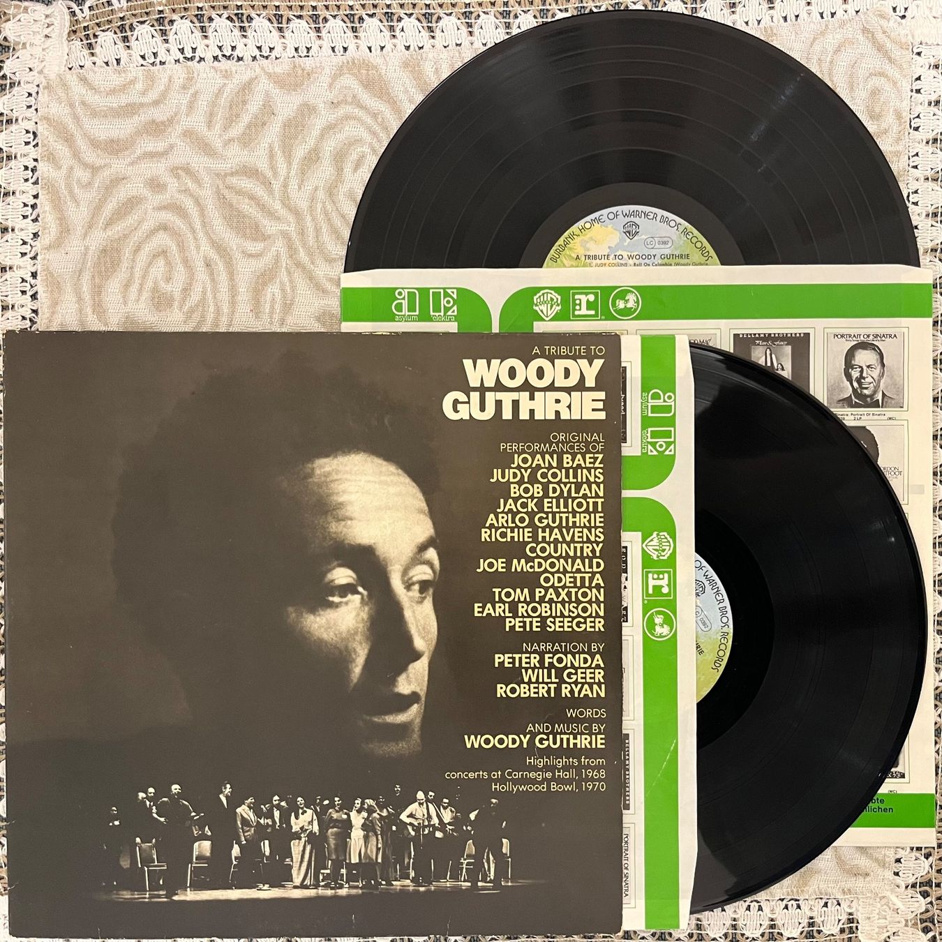 Dischi in vinile: A TRIBUTE TO WOODY GUTHRIE – Usato da Döttingen venduto da zha_xh2w