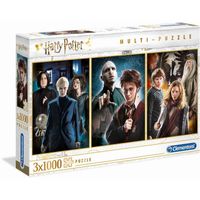 25.- Sale Harry Potter Puzzle,  3 x 1000 T., Clementoni, neu