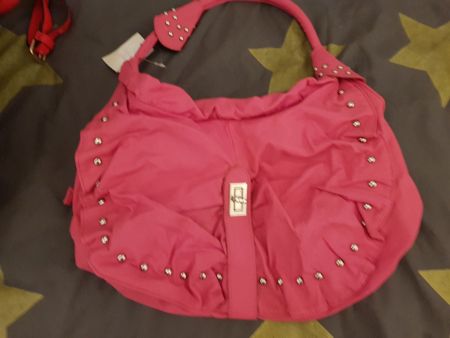 Sportlich-elegante Handtasche in Pink
