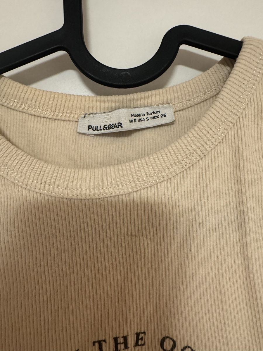 Pull&Bear Tops: Pull&Bear Damen Top Beige Grösse S guter Zustand – Gebraucht aus Heiden von Sarah139 2