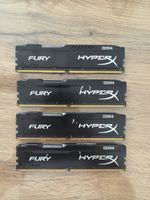 HyperX Fury DDR4 RAM 4x16GB gebraucht