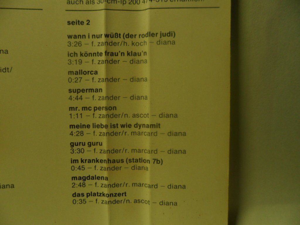 Musicassette: FRANK ZANDER  Donnerwetter – Nuovo (secondo la descrizione) da Langnau i. E. venduto da gf2_29jt 2