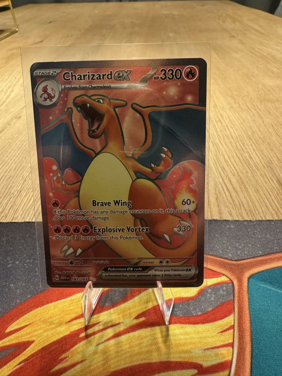 Pokémon Carte collezionabili: Charizard ex 183/165 – Nuovo (secondo la descrizione) da Einsiedeln venduto da Relaxo81
