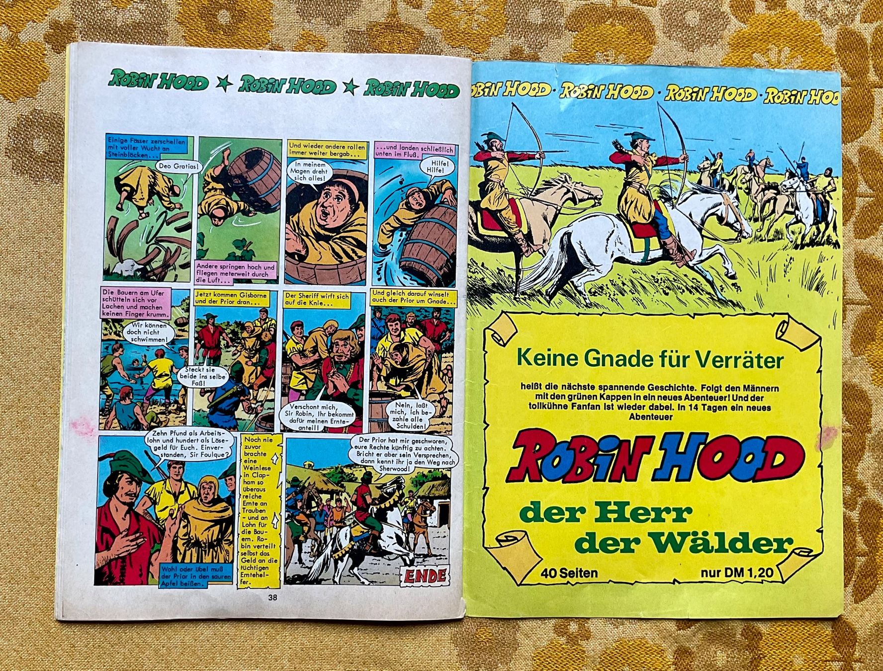 Comics: Robin Hood Heft Nr 35 von 1973 ? – Gebraucht aus Endingen von nathan05 8