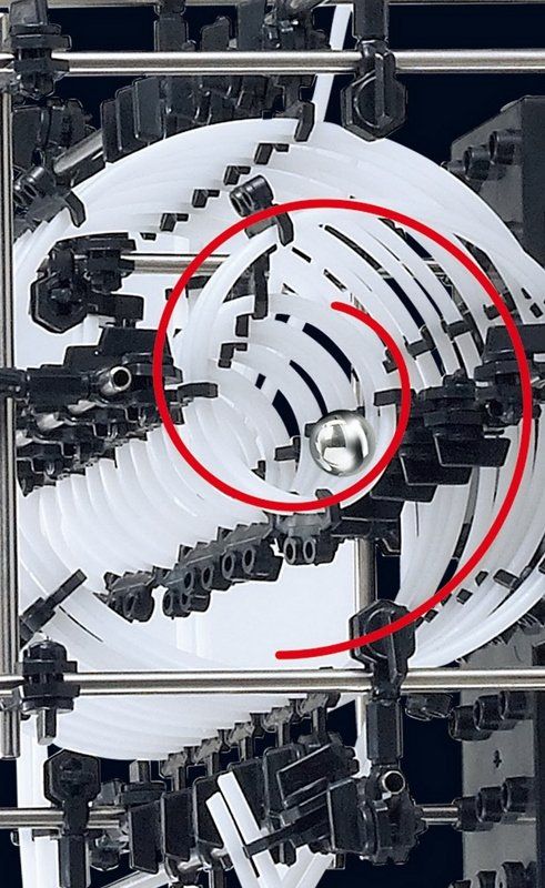 Giocattoli: Murmelbahn / Kugelbahn spacerail "EXTREM" - 35 Meter Bahn – Nuovo e nell'imballaggio originale da Wettingen venduto da Swala 2