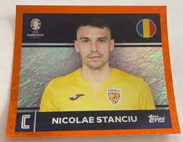 EURO2024 Sticker Stanciu Orange Rumänien Nr. C Rom 2 Topps