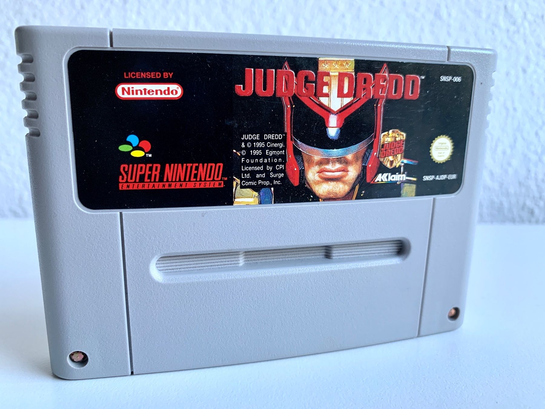 Nintendo Jeux: SNES Judge Dredd – D'occasion à Kaiseraugst par Marsupower