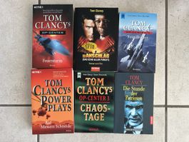 Tom Clancy Romane: Feuersturm, Feindbilder, Patrioten, etc. 