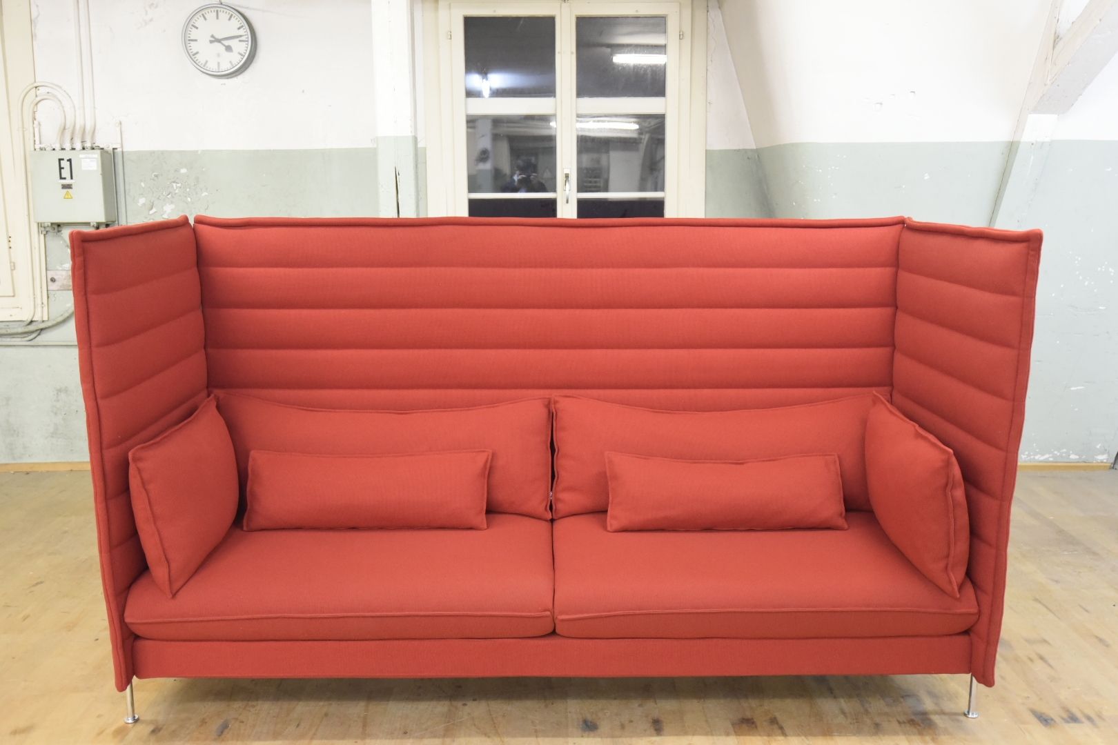 Vitra Sofas: Vitra Alcove Highback Lounge 3-Sitzer Sofa – Gebraucht aus Lichtensteig von Usedinstorecom 5