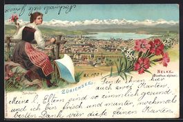 Litho Zürich, Teilansicht mit Zürichse