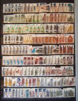 Accumulation d'environ 170 timbres allemand "sightseeing"