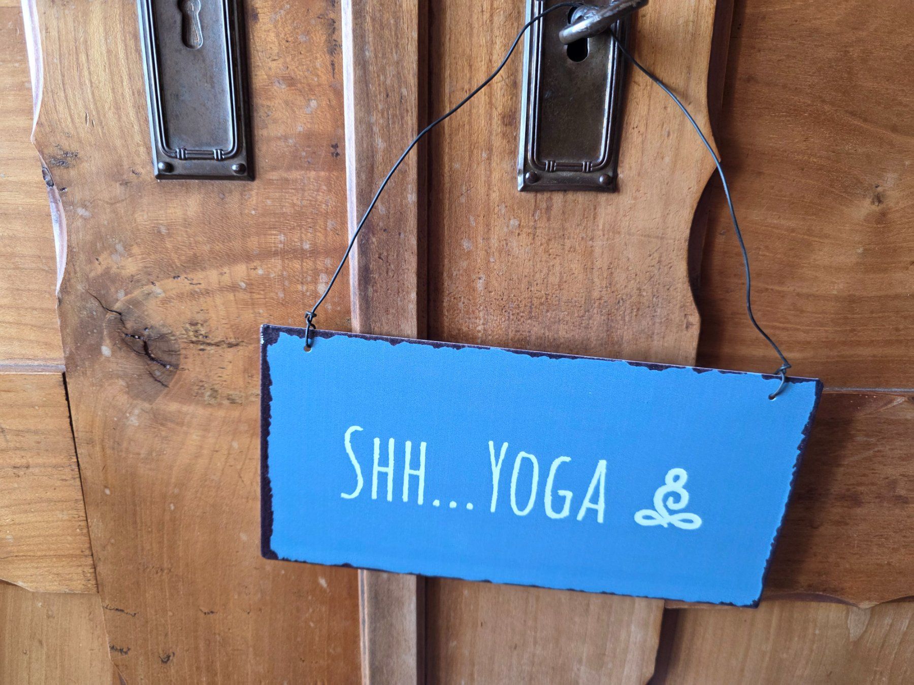 Insegne: Blech Schild Yoga 20 cm x 10 cm – Usato da Walterswil BE venduto da Lonitti 2