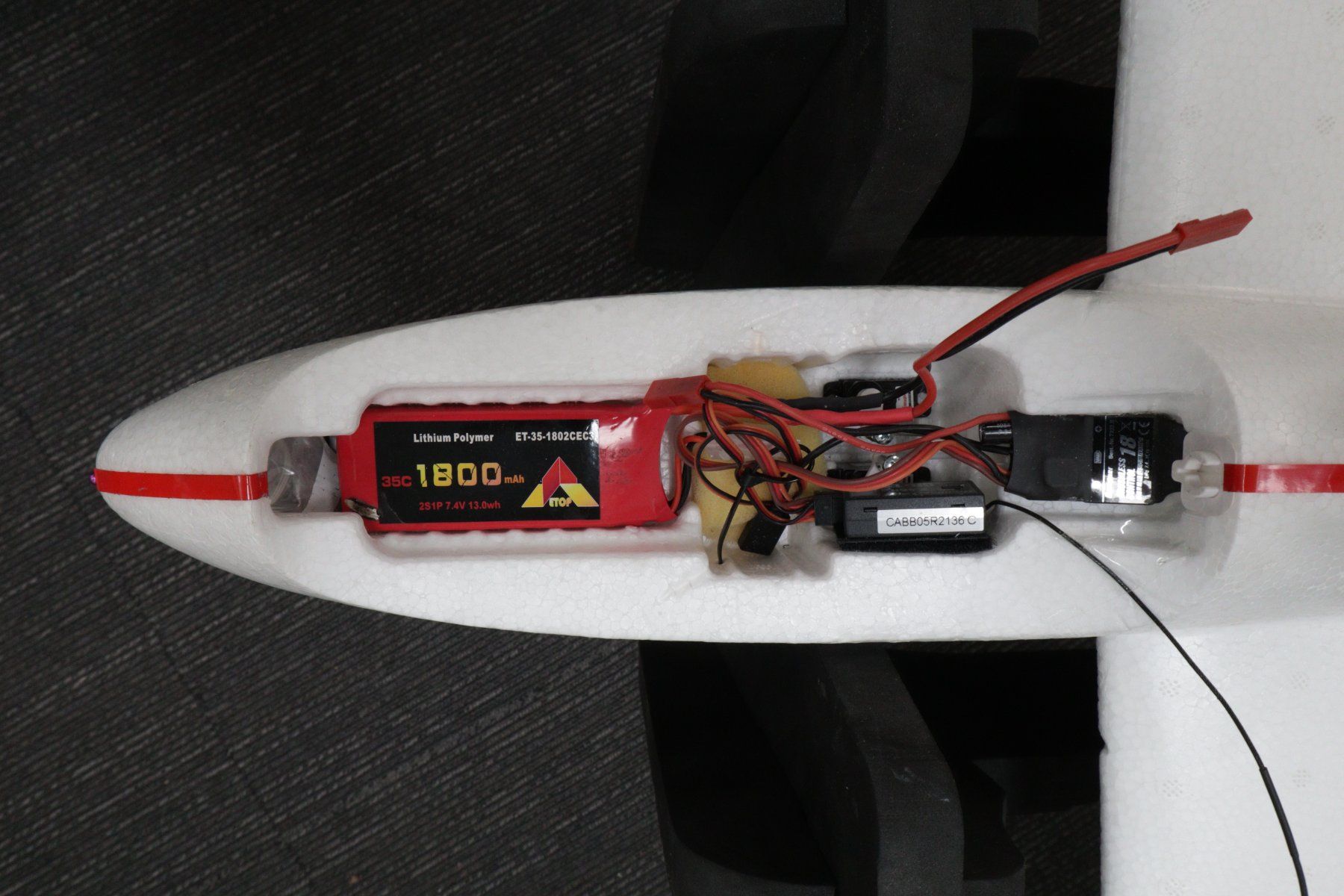 Graupner Modellismo RC: Graupner Rookie S Elektro-Segelflugmodell – Usato da Volketswil venduto da brockipfannenstil 3