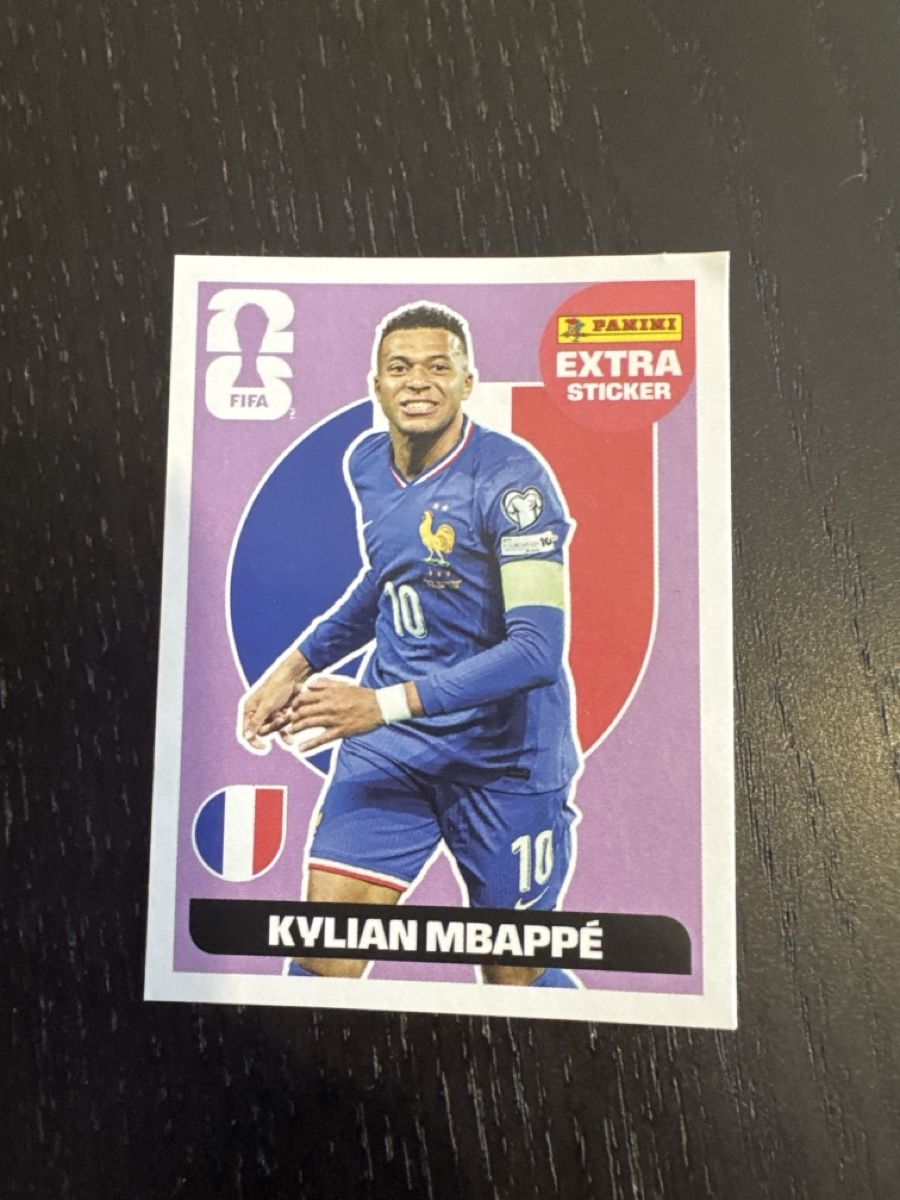 Panini Sammelbilder & Trading cards: Figurina Panini Extra Kylian Mbappé  – Gebraucht aus Bulle von Ilngy26