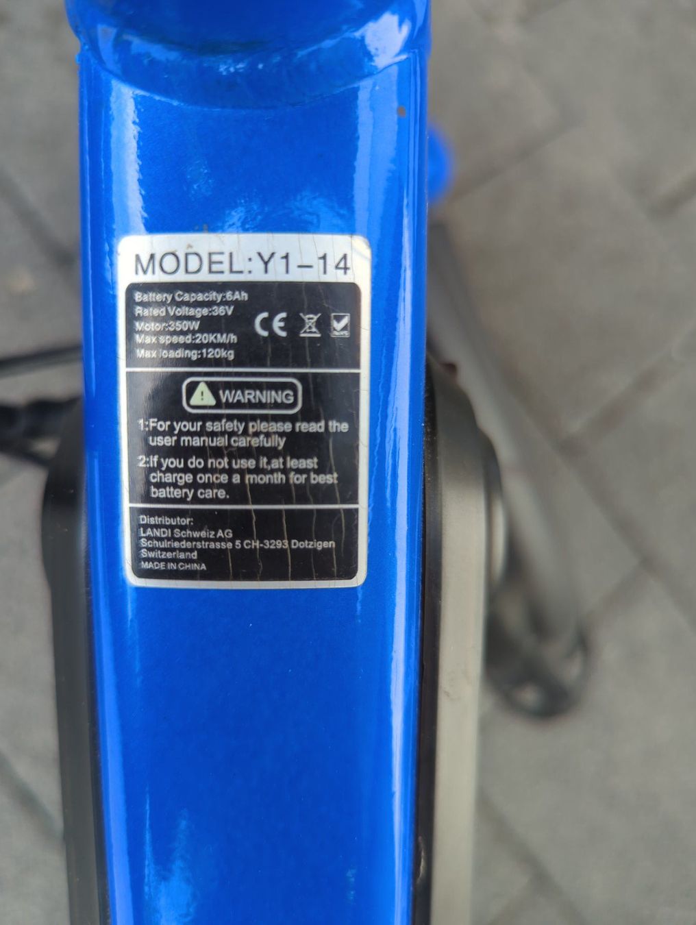 Minimotos: Trelago Urban Elektro Minibike – D'occasion à Oberkirch LU par Toebelix 5