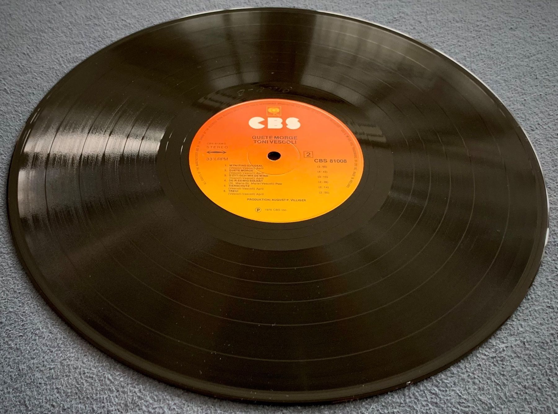 Schallplatten: Toni Vescoli "Guete Morge" – Gebraucht aus Spiez von martin-7973 3